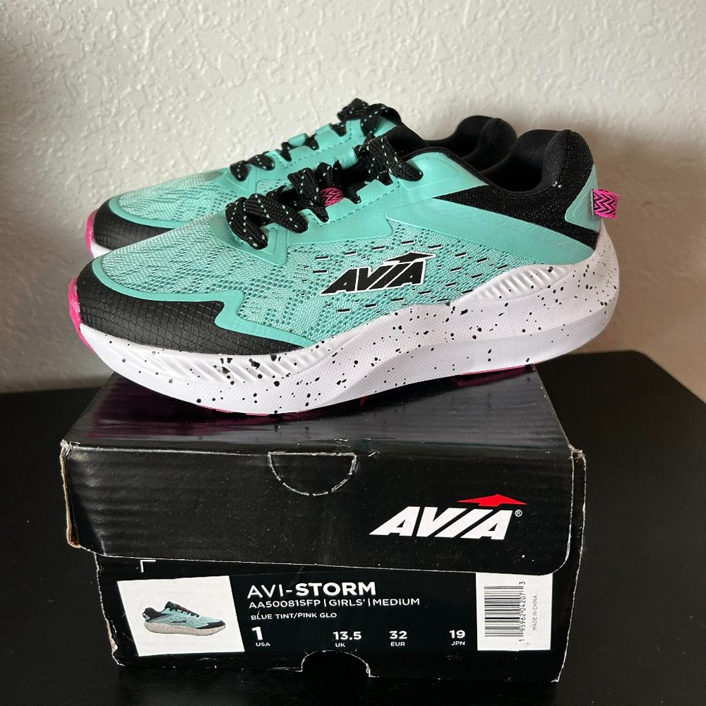 Avia Avi-Storm Girls' Sneakers 1 Little Girls New In Box